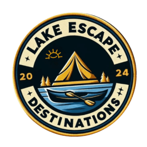 Lake Escape Destinations Logo, JeleTele Design
