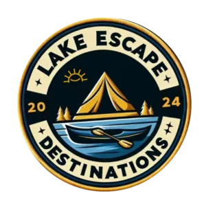 Lake Escape Destinations Logo, JeleTele Design