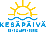 Kesäpäivä Rent & Adventures Logo, JeleTele Design