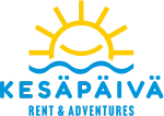 Kesäpäivä Rent & Adventures Logo, JeleTele Design