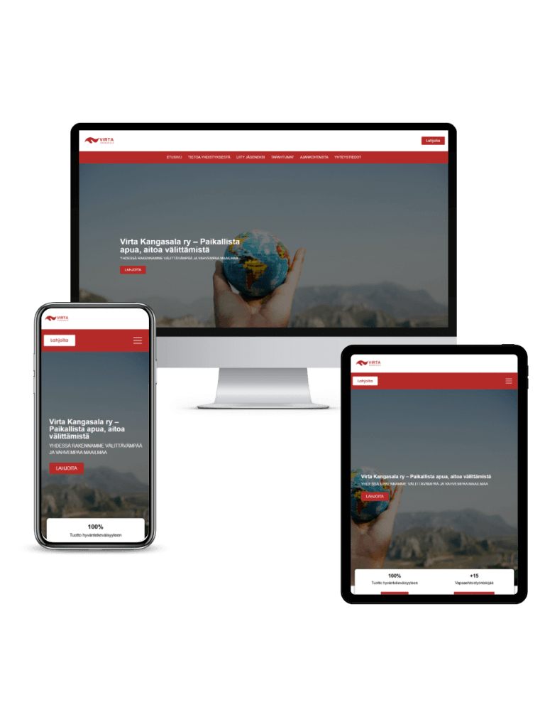Virta Kangasala laitteet, JeleTele Design